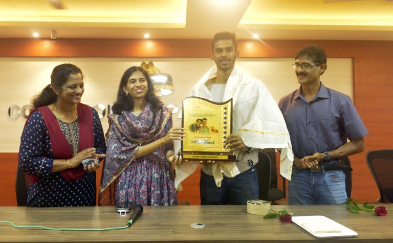 കോമൺവെൽത്ത് ഗെയിംസിൽ മെഡൽ നേടിയ ശ്രീ. ശ്രീശങ്കറിന് ജില്ലാ ഭരണകൂടത്തിന്റെ ആദരം
