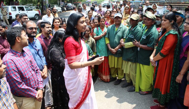ഹരിത കർമ്മ സേന രംഗശ്രീ കലാജാഥ ഉദ്ഘാടനം 1